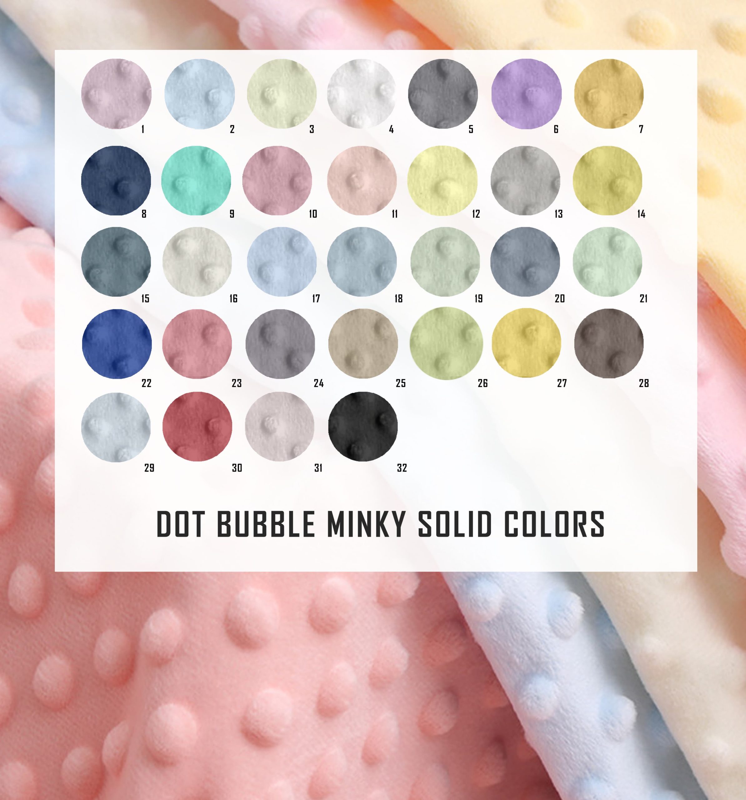 Custom Bamboo Minky Blankets 20 Pieces in 2-4 Patterns - Image 3