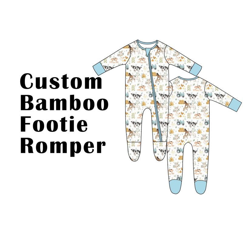 Low MOQ Baby Clothes Wholesale Bamboo Fabric Factory