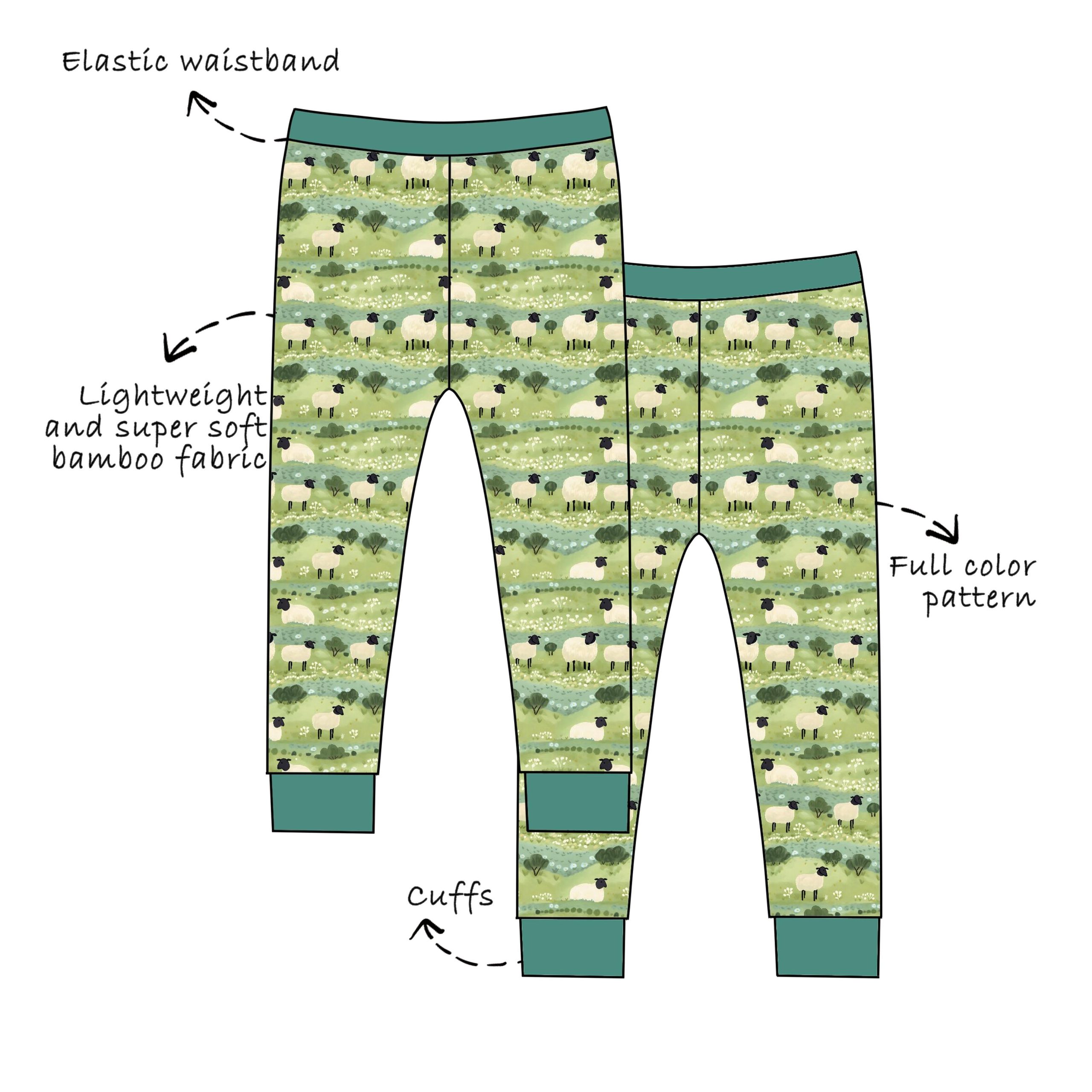 Custom Bamboo Viscose Elastic Waistband Pants - Image 2