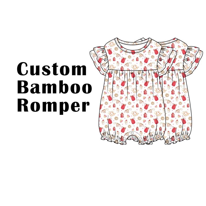 Custom Bamboo Baby Clothes Factory Private Label Infant Rompers