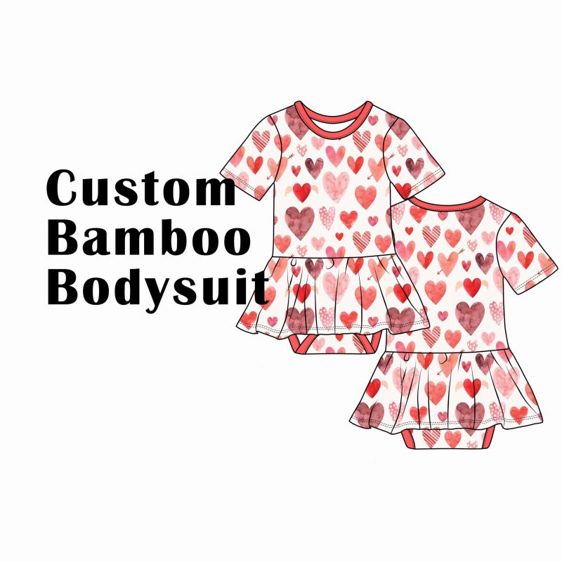 Custom Baby Pajamas For Boutique Brands Bamboo Viscose Bulk