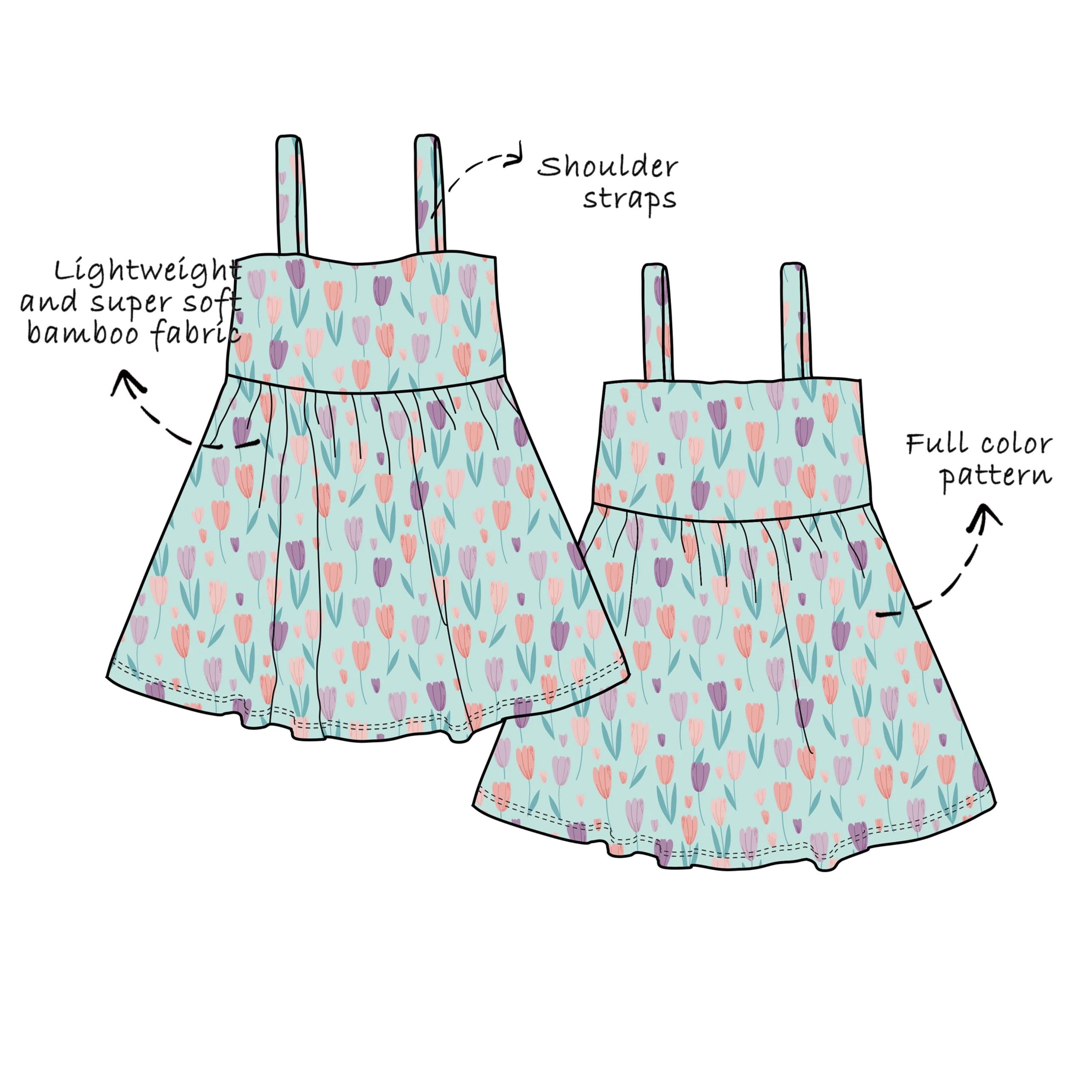 Custom Bamboo Viscose Slip Dresses - Image 2