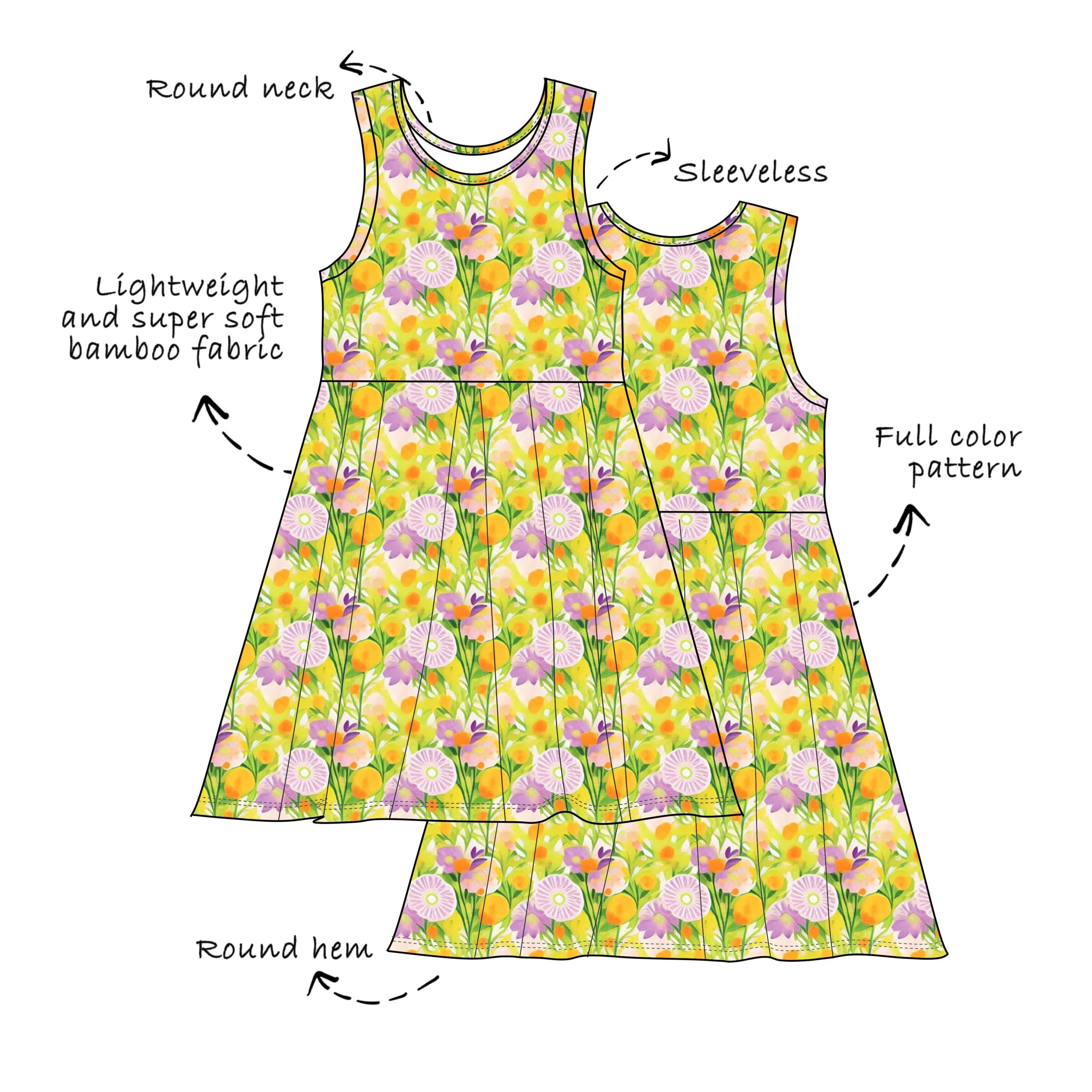 Custom Bamboo Viscose Sundresses - Image 2